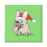 French Bulldog "Frenchie Clause" Fridge Magnet