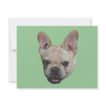 French Bulldog Gift invitations