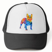 French Bulldog Trucker Hat