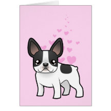 French Bulldog Love Card