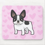 French Bulldog Love Mouse Pad