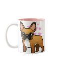 French Bulldog Love mug