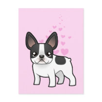 French Bulldog Love Postcard