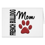 French Bulldog Mom 2 Greeting Card