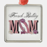 French Bulldog MOM Christmas Ornaments