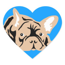 French Bulldog of poison Sticker