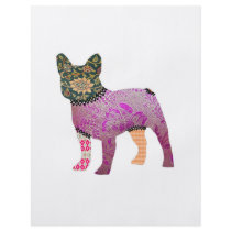 French Bulldog Patchwork Pet Flyer