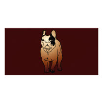 French Bulldog photo cards