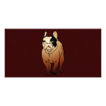 French Bulldog Picture Card