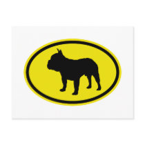 French Bulldog Post Card