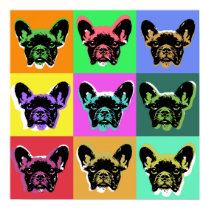 French bulldog poster posters