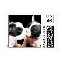 French bulldog puppies stamps