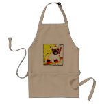 French bulldog puppy apron