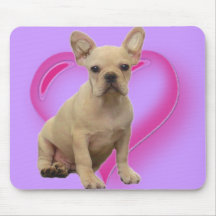 French bulldog puppy mousepad