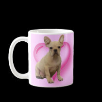 French bulldog puppy mug mugs