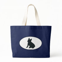 French Bulldog Silhouette bags