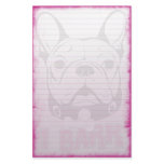 French Bulldog Stationary Custom Stationery