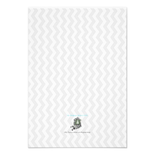 French bulldog with monocle personalized invites