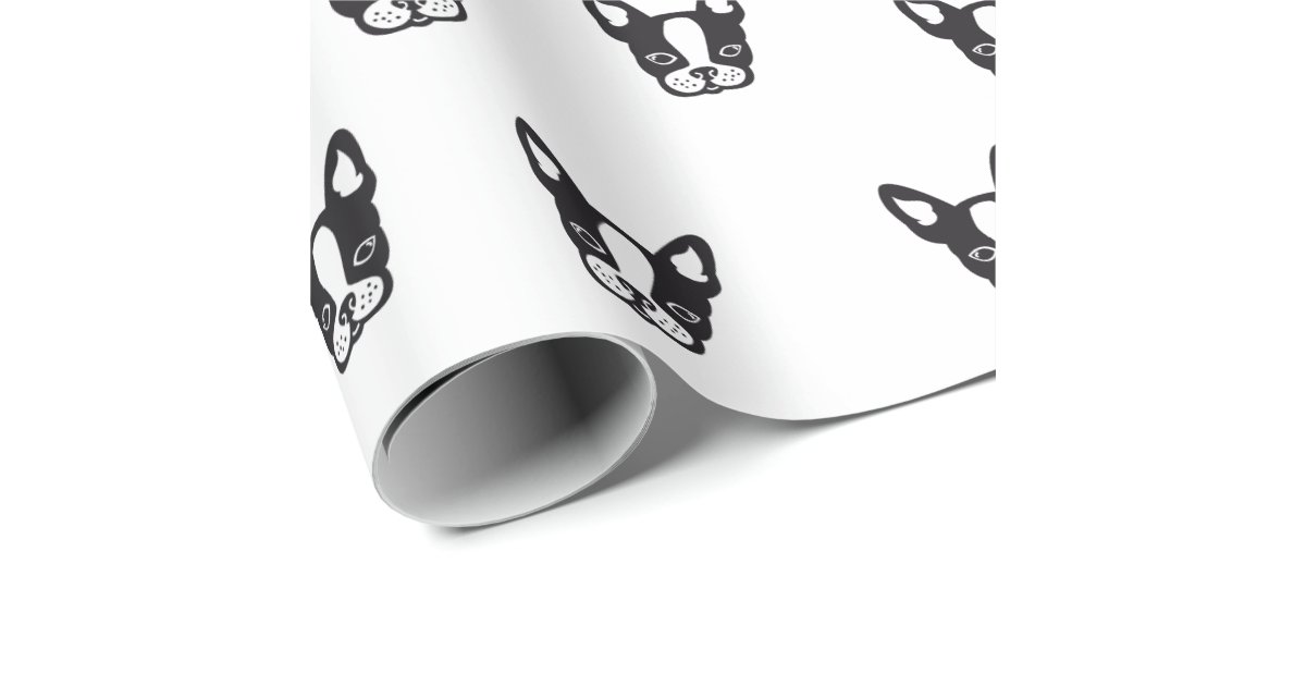 French Bulldog Wrapping Paper Zazzle