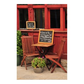 French Cafe Poster print
