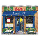 French Cafes, Calendar 2013