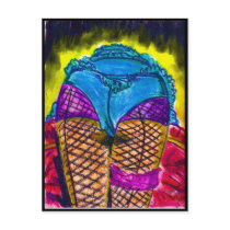 French Cancan postcards by Chocolate_honeybee French Cancan postcards