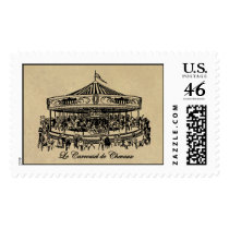 French Carousel Horses Apparel and Gifts stamps