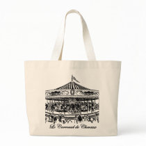 French Carousel Horses Apparel and Gifts bags