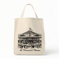 French Carousel Horses Apparel and Gifts bags