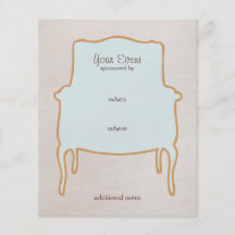 French Chair Flyer