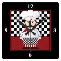 French Chef Wallclock