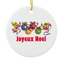 French Christmas Birds Christmas Tree Ornaments