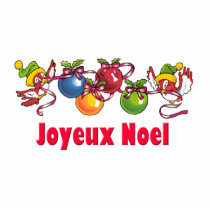 French Christmas Birds photo sculptures