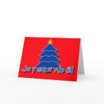 French Christmas Greeting Card