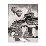 French Collage v1 Postcards