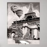 French Collage V1 Print