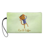 French Cool Cat Wristlet Purses