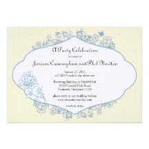 French Country Engagement or Shower Invitation