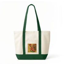 French Country Gold Rooster Impulse Tote Bag