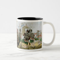 French Cuirassiers at the Battle of Waterloo, Char Mug