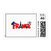 French culture football fans gifts postage stamps
