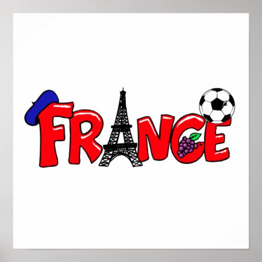 Download this French Culture Football Fans Gifts Print picture
