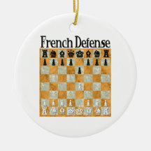 French Defense Ornament
