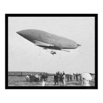 French Dirigible Flight to Chalais-Mendon 1907 posters by lc_vintagephotos French Dirigible Flight to Chalais-Mendon 1907 posters