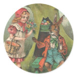French Easter Bunny With Pipe stickers