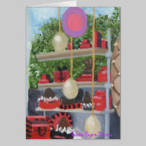 FRENCH EASTER CHOCOLATE CARD cards