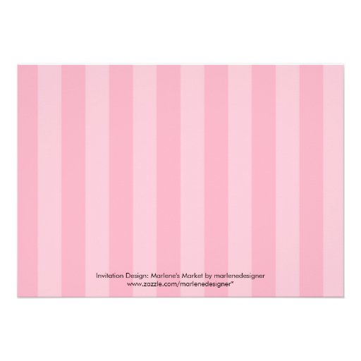 French Eiffel Tower Twin Baby Shower Invitation