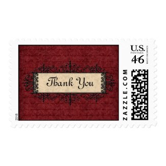 French Elegance Thank You stamp