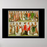 French Fashion Vintage Poster