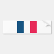 French Flag Bumper Stickers